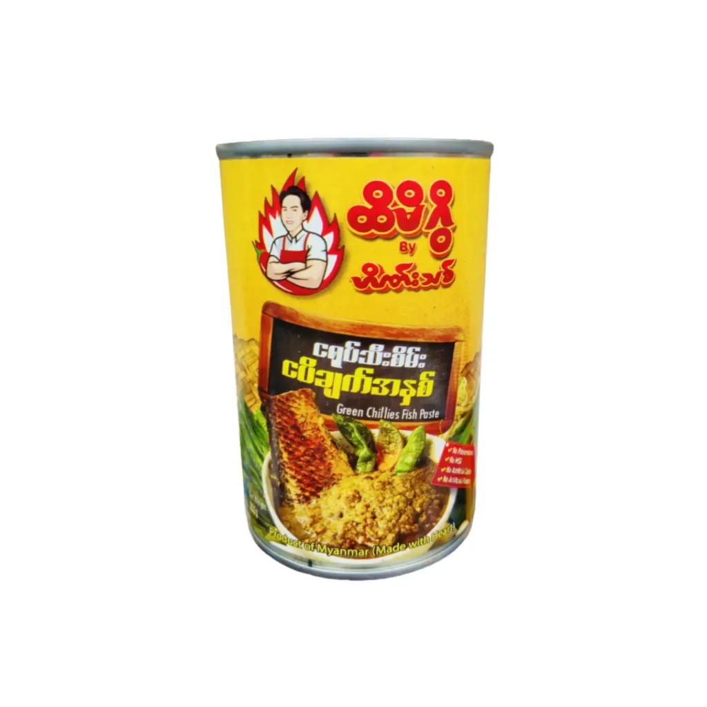 [WH00067] ထိမိဂွိ ငရုပ်သီးစိမ်း ငပိချက်အနှစ် 390g