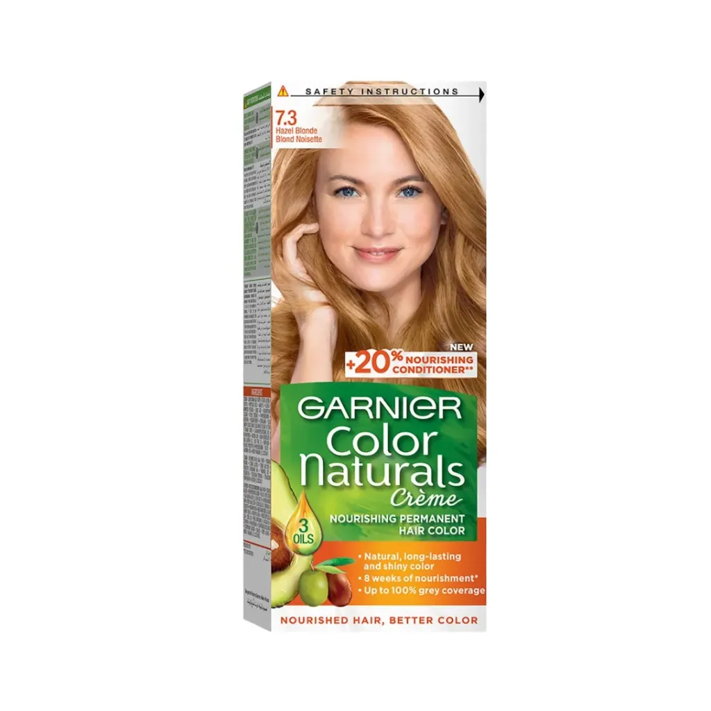 [WH00181] Garnier Color Naturals Hair Colour 7.3 Hazel Blonde