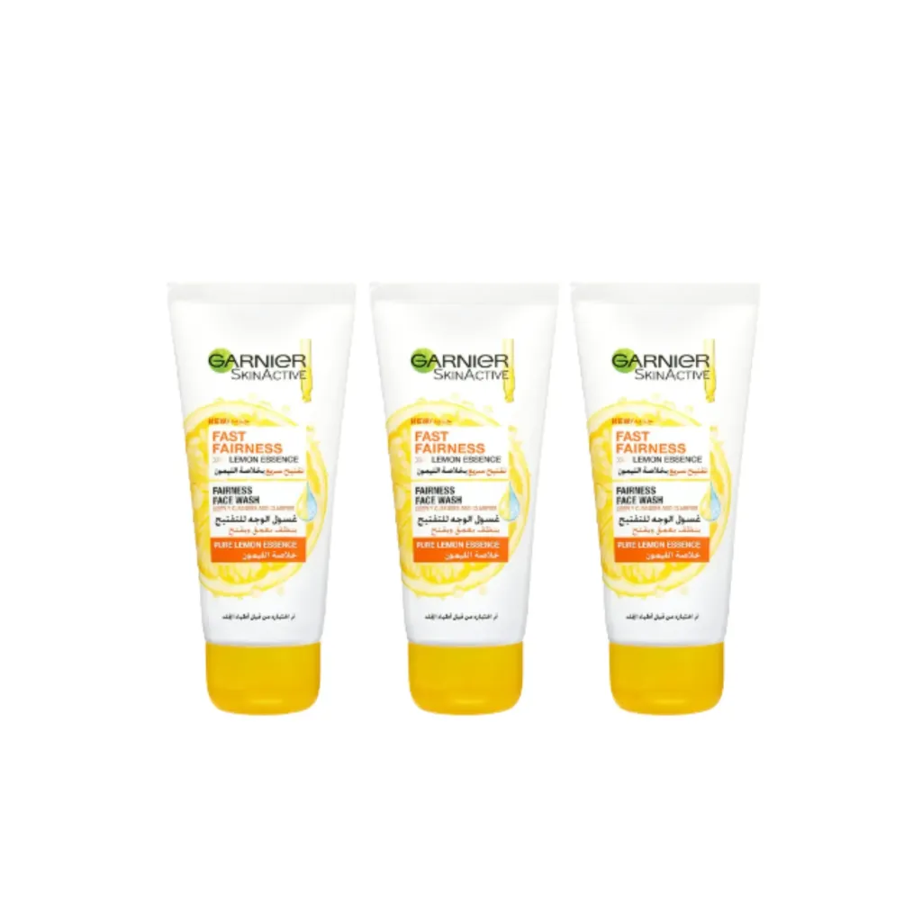 [WH00655] Garnier Fast Bright Vitamin c Face Wash 100ml