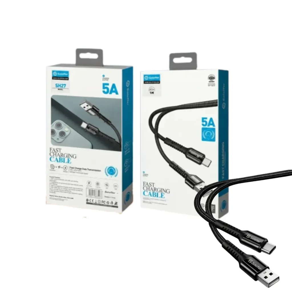 Soloffer Fast Charging Cable Type C