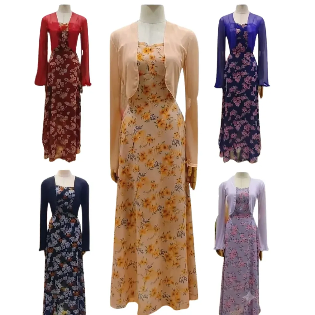 [WH00895] ချည်ဖွန် ဂါဝန်