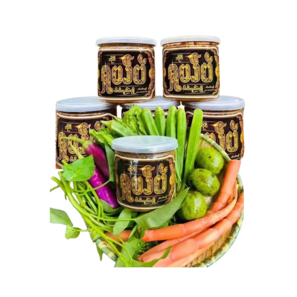 ရှယ်ပဲ ငပိရည်ကျို 400g