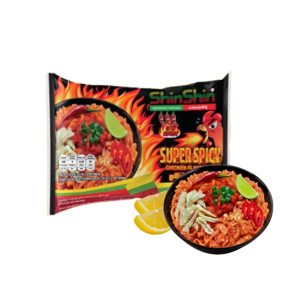 [WH01370] Shin Shin Super Spicy ကြက်စပ်အရသာခေါက်ဆွဲ