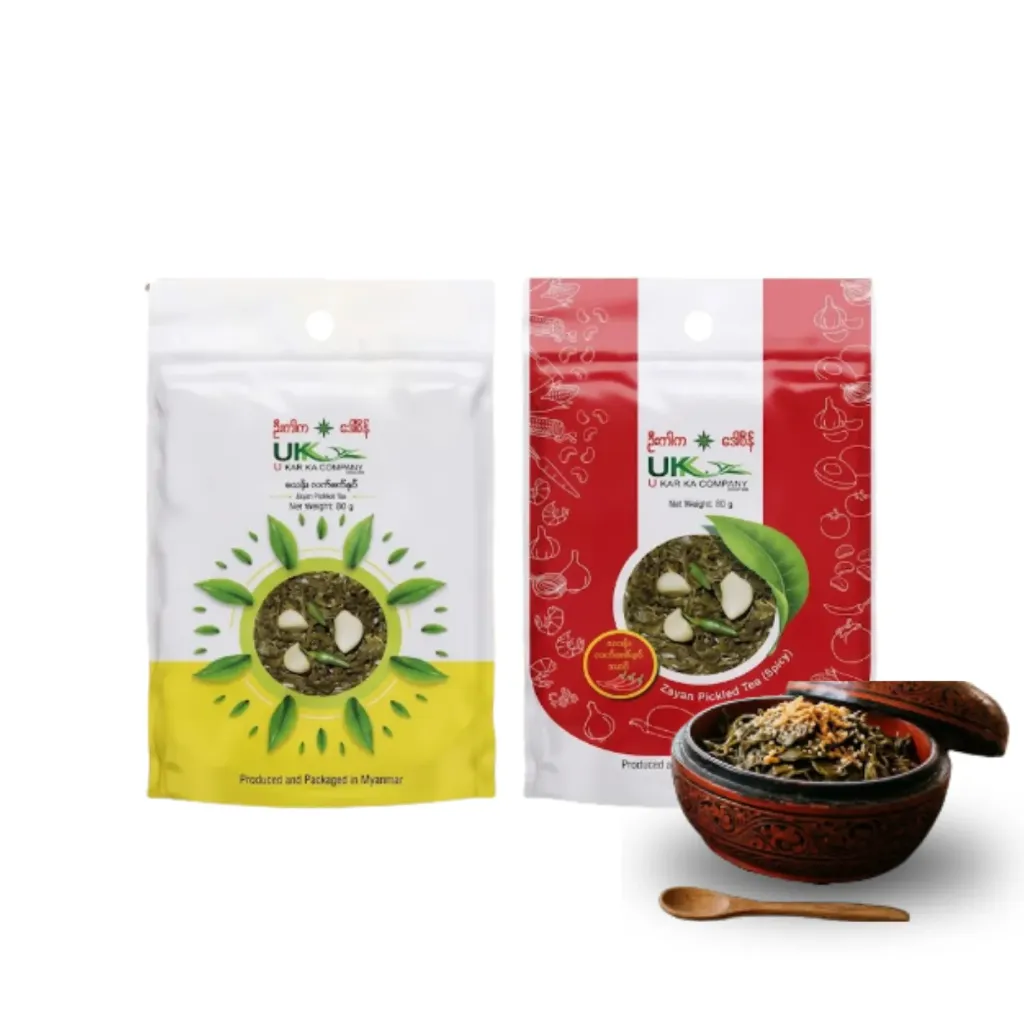 [WH01769] ဉီးကာက ဇယန်းလက်ဖက်နှပ် 80g