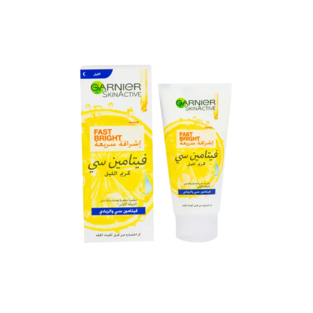 [WH01795] Garnier Skin Active Fast Bright Vitamin C Night Cream 50ml