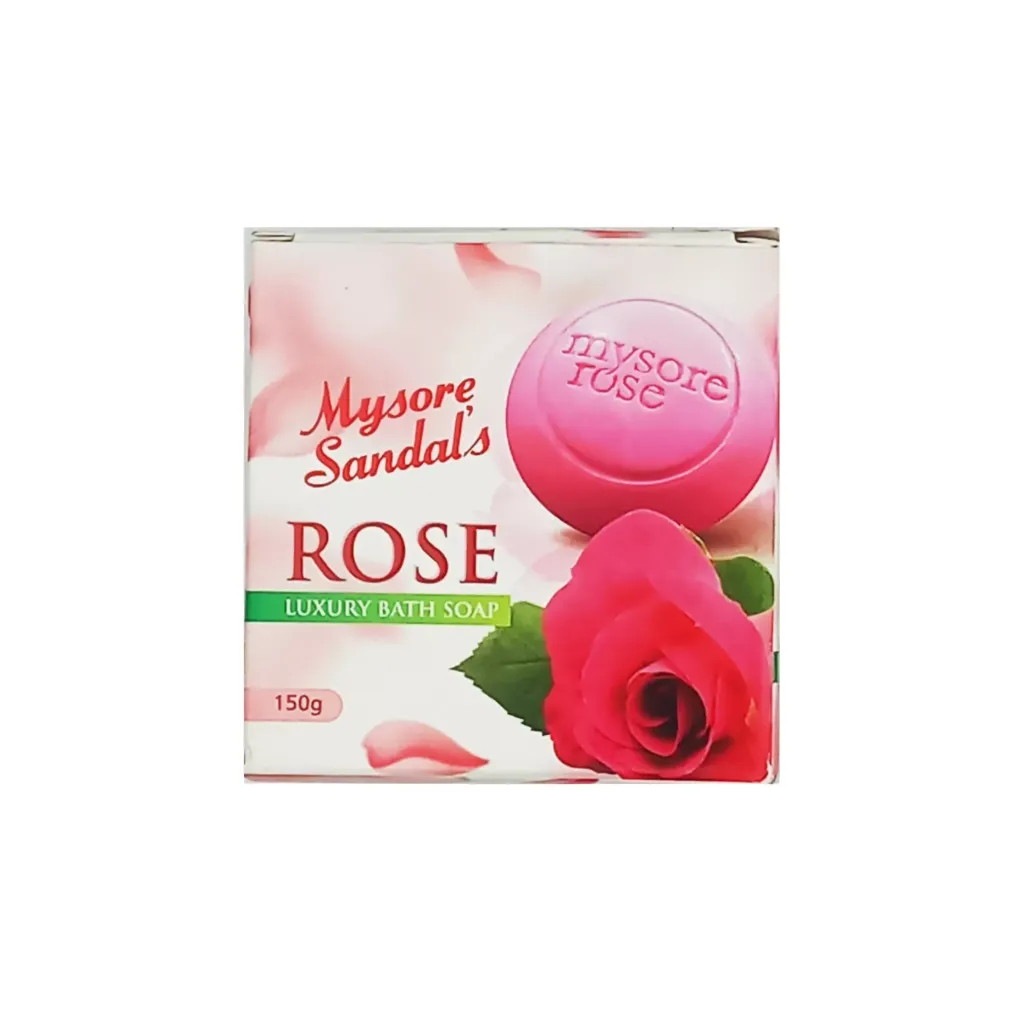 [WH02408] Mysore Sandal Soap Rose 150g