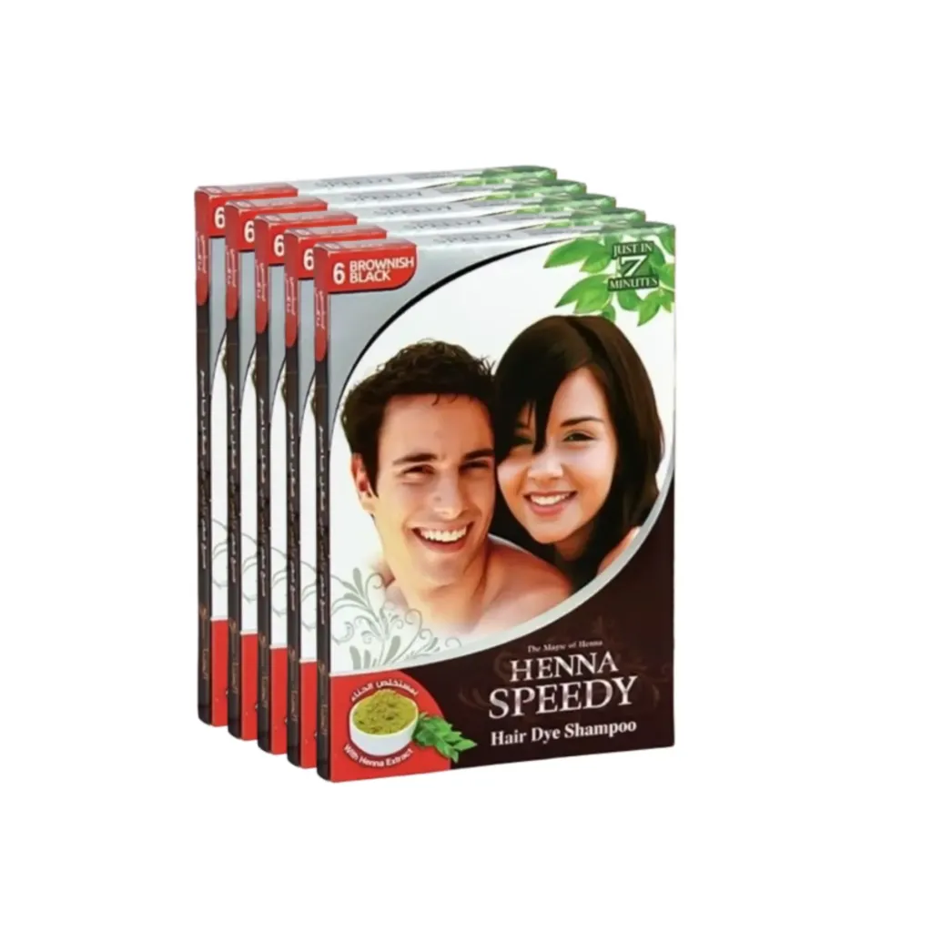 [WH02880] Henna Speedy Hair Dye Shampoo Nutural Brown