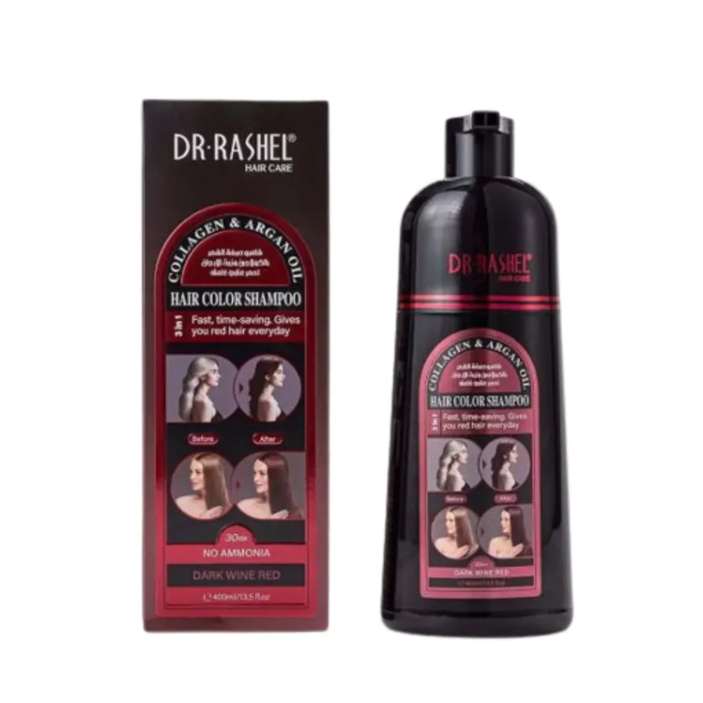 [WH02884] Dr Rashel Collagen Argan Oil Hair Color Shampoo 400ml