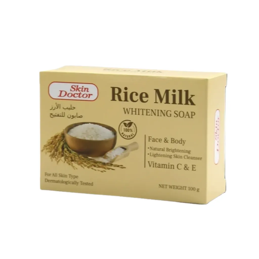 [WH02900] Skin Doctor Rice Milk Whitening Soap Face body SP RM100