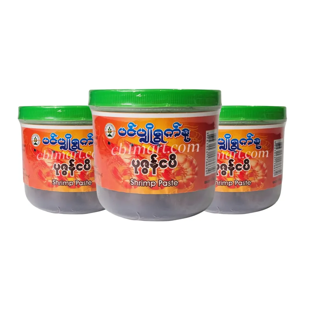 [WH02904] ပင်ပျိုရွက်နုပုဇွန်ငပိ 400g