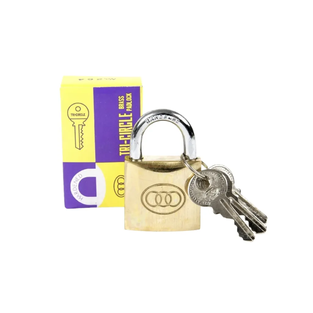 [WH02923] Tri Cyclie Pad Lock သော့