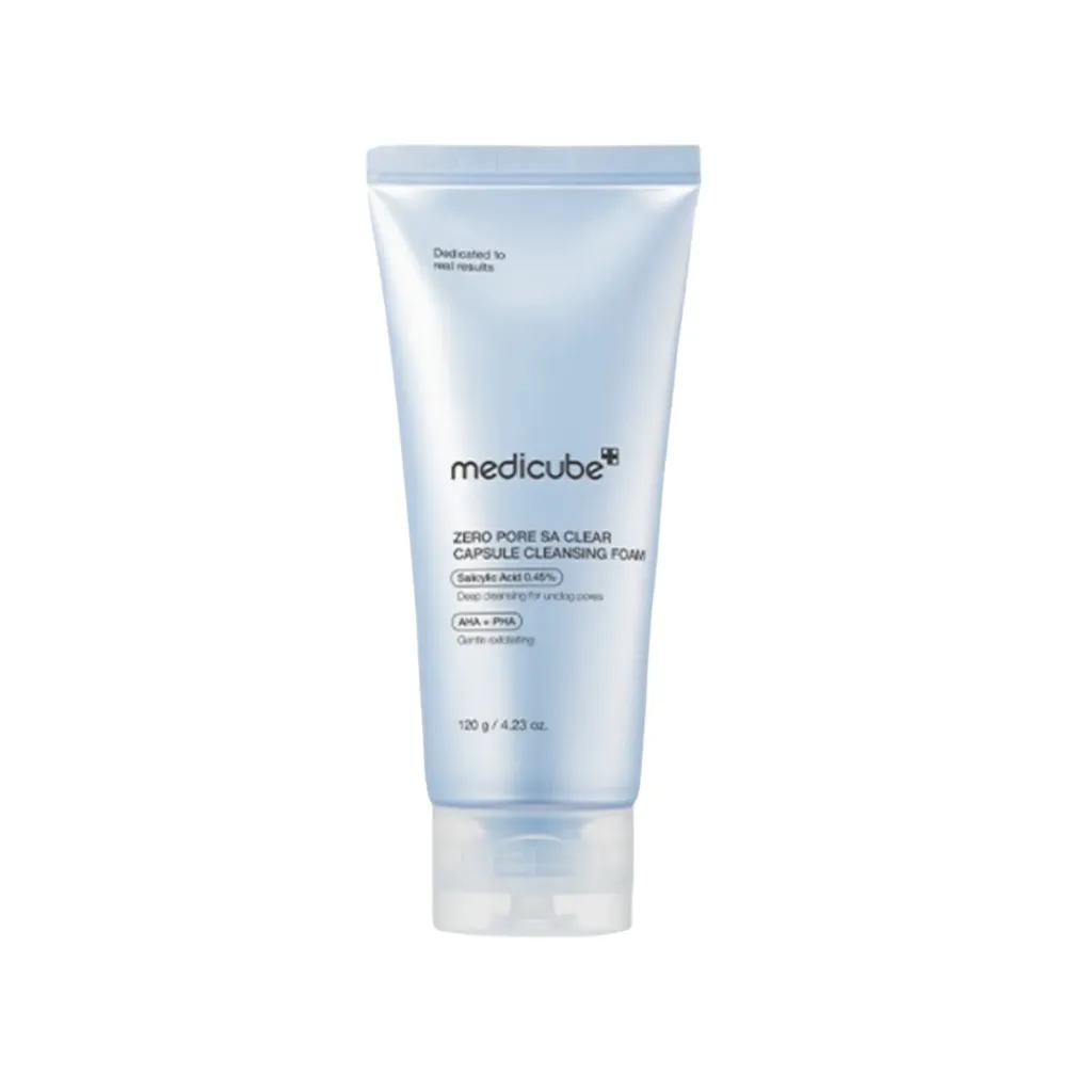 [WH02987] Medicube Zero Pore Sa Clear Capsule Cleansing Foam 120g