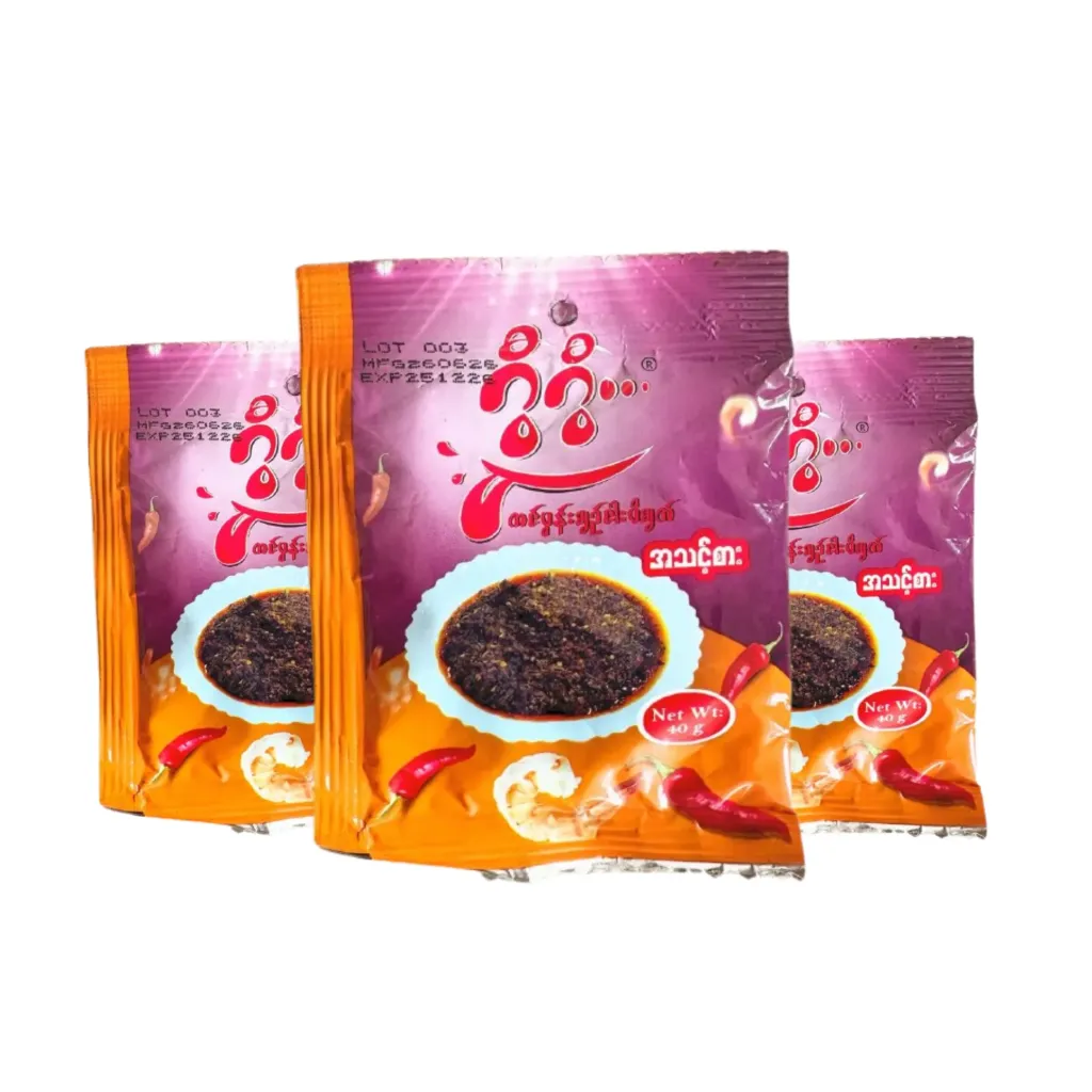 ဂွီဂွီကင်းမွန်းချဉ်ငါးငပိချက် 40g