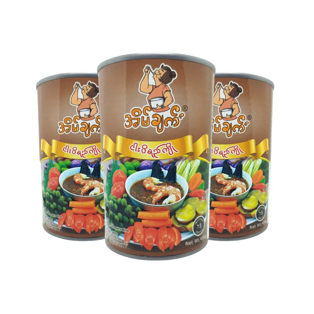 [WH03023] အိမ်ချက်ငပိရည်ကျိုပုဇွန်ပါ 400g