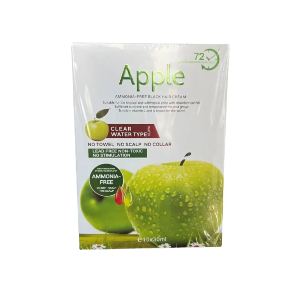 [WH03049] Apple Ammonia Free Black hair Cream