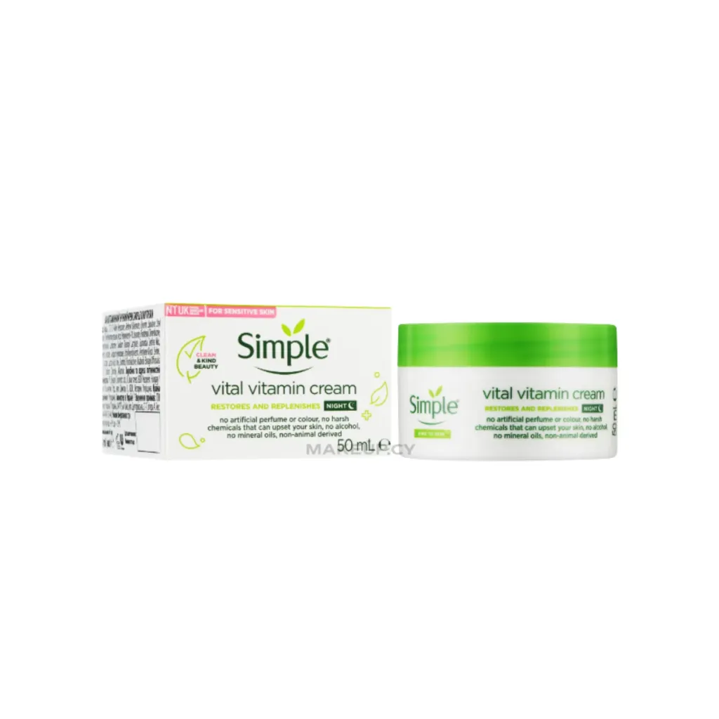 [WH03082] Simple Vital Vitamin Night Cream 50ml