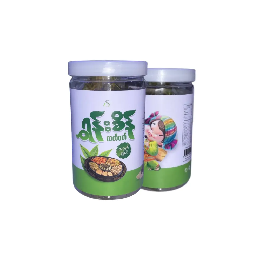 ရွှန်းစိန်လက်ဖက်အညွန့်ချိုနှပ် 490g