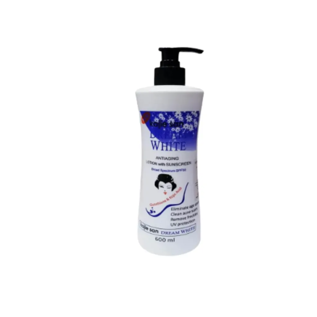Kojie San Dream White Anti-Aging Lotion with Sunscreen SPF 50 - 600 ml