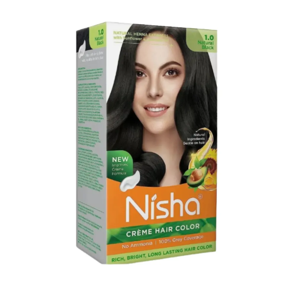 [WH03124] Nisha Dark Brown Creme Hair Color