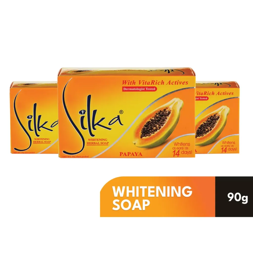 [WH02412] Silka Papaya Soap 90g