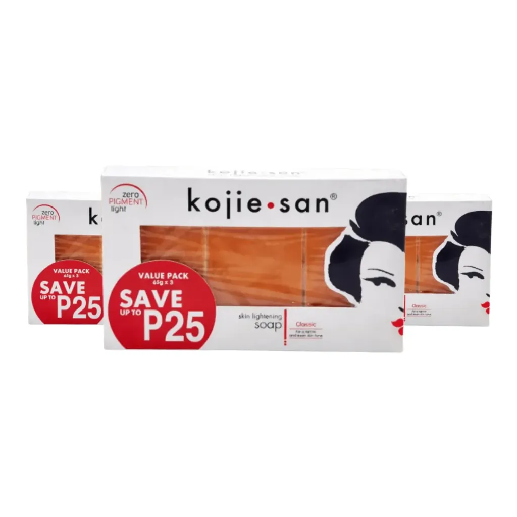 [WH02771] KOjic Acid Skin Lightening Soap 65g သုံးခဲပါ