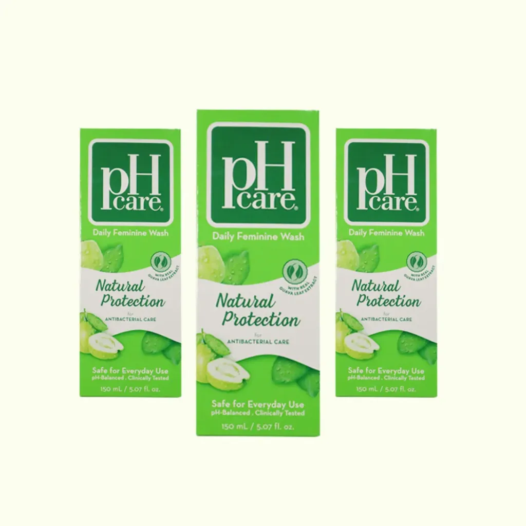 [WH03001] PH Care natural protection အမျိုးသမီးသုံးသန့်စင်ဆေးရည် အစိမ်းဘူးသေး