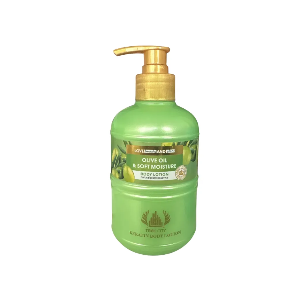 [WH03228] Tree City Keratin Body Lotion Olive Oil Soft Mosture 350ml