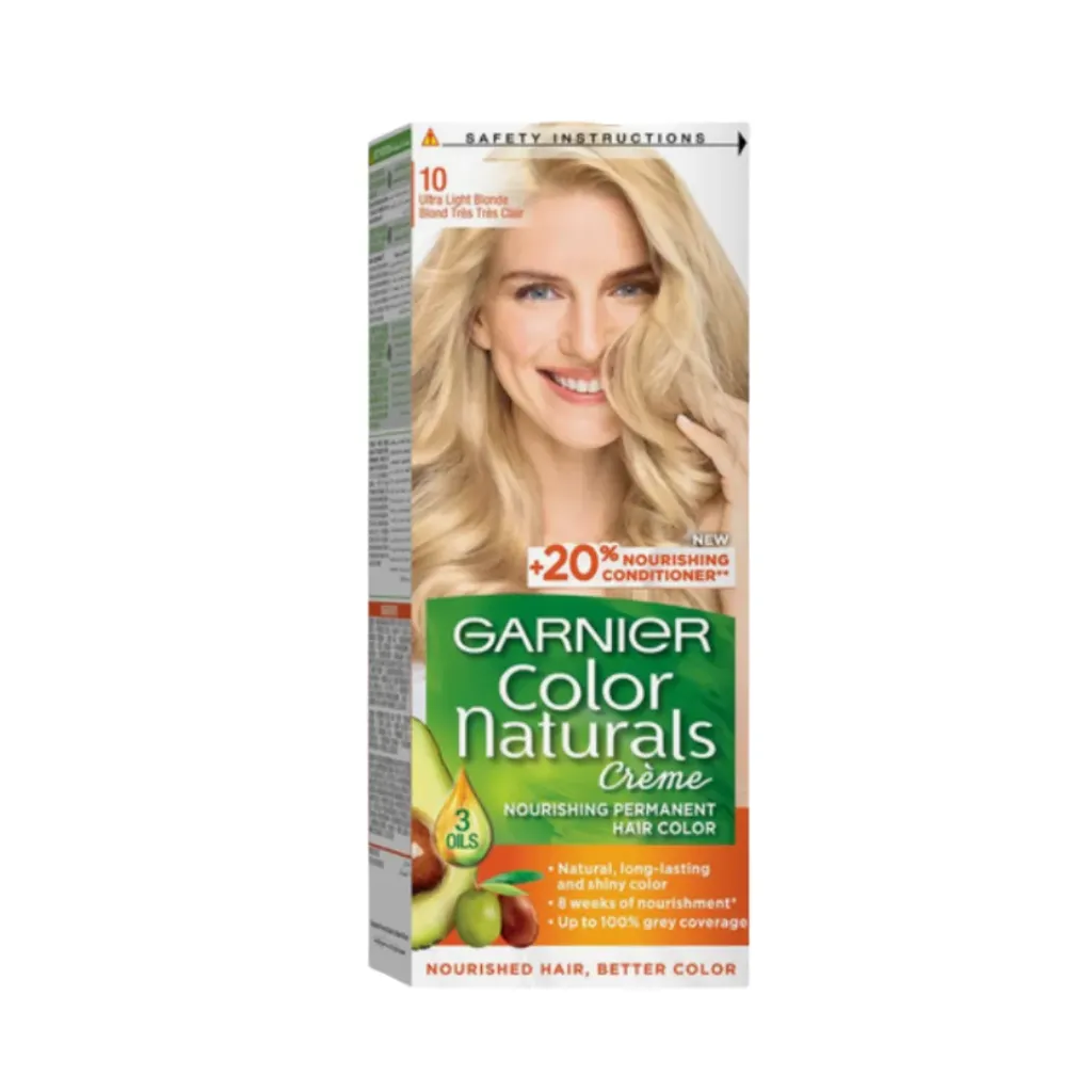 [WH01942] Garnier Color Naturals Hair Colour 10 Ultra Light Blonde