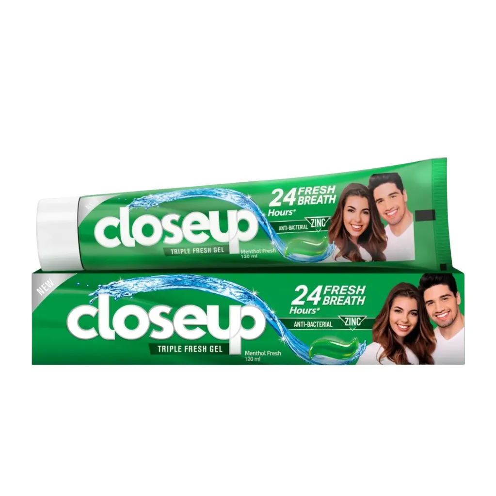 [WH01265] Closeup Triple Fresh Gel Green120ml