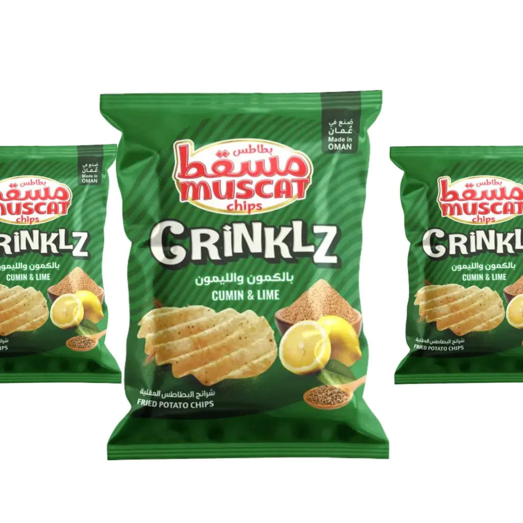 Muscat Chips crinklz Cumin Lime