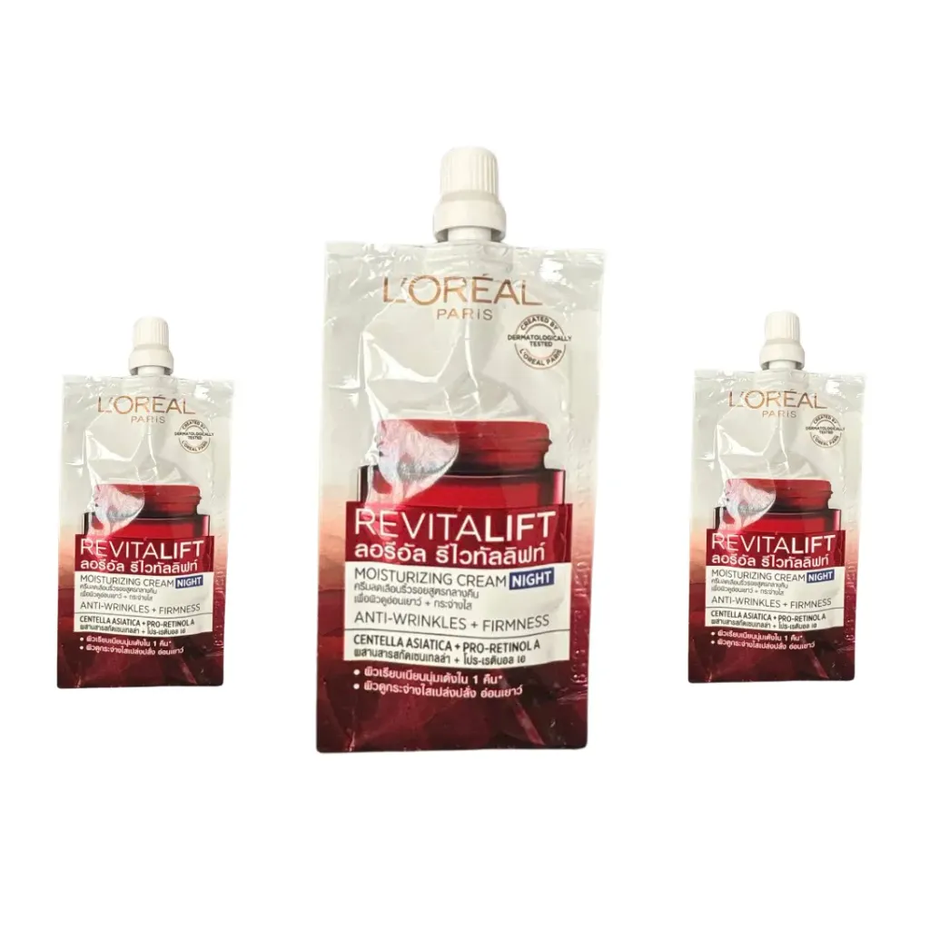 [WH03289] Loreal Revitalift Night Cream Pack 7g