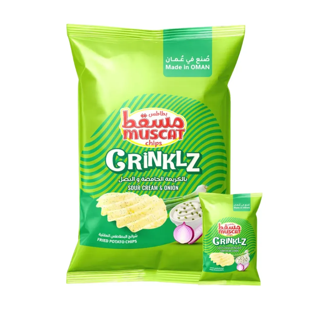 [WH03351] Muscat Chips Grinklz Sour Cream Onion 65g