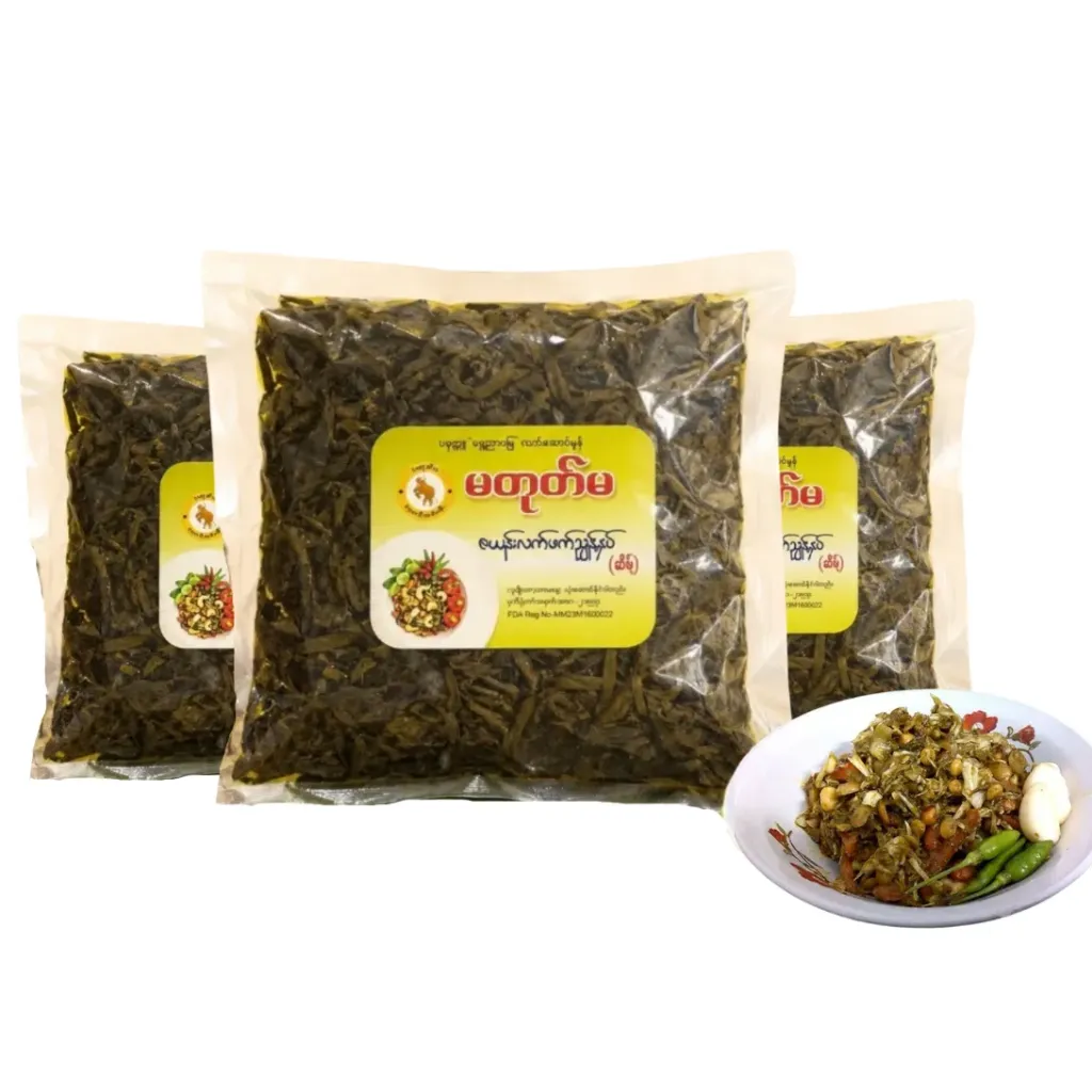 [WH03375] မတုတ်မလက်ဖက်သား 160g