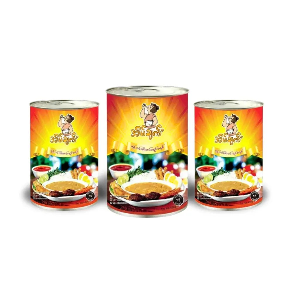 [WH03381] အိမ်ချက်မုန့်ဟင်းခါးဟင်းရည်အနှစ် 400g